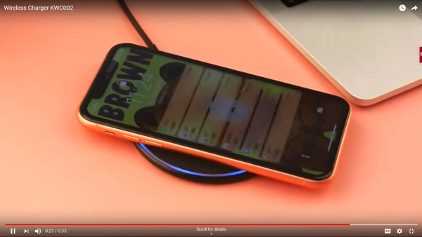 ワイヤレス充電器KWC002